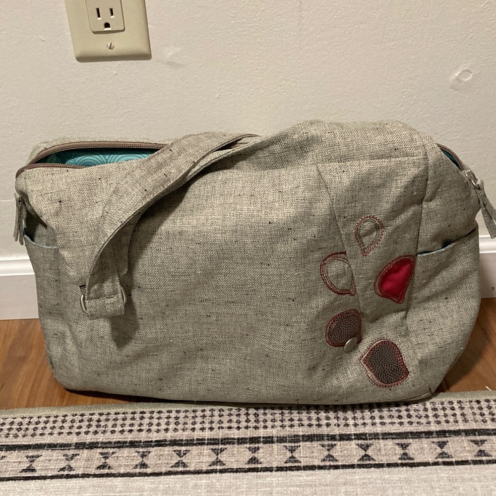 Haiku Bags Zippered Tote Yoga Diaper Bag EUC